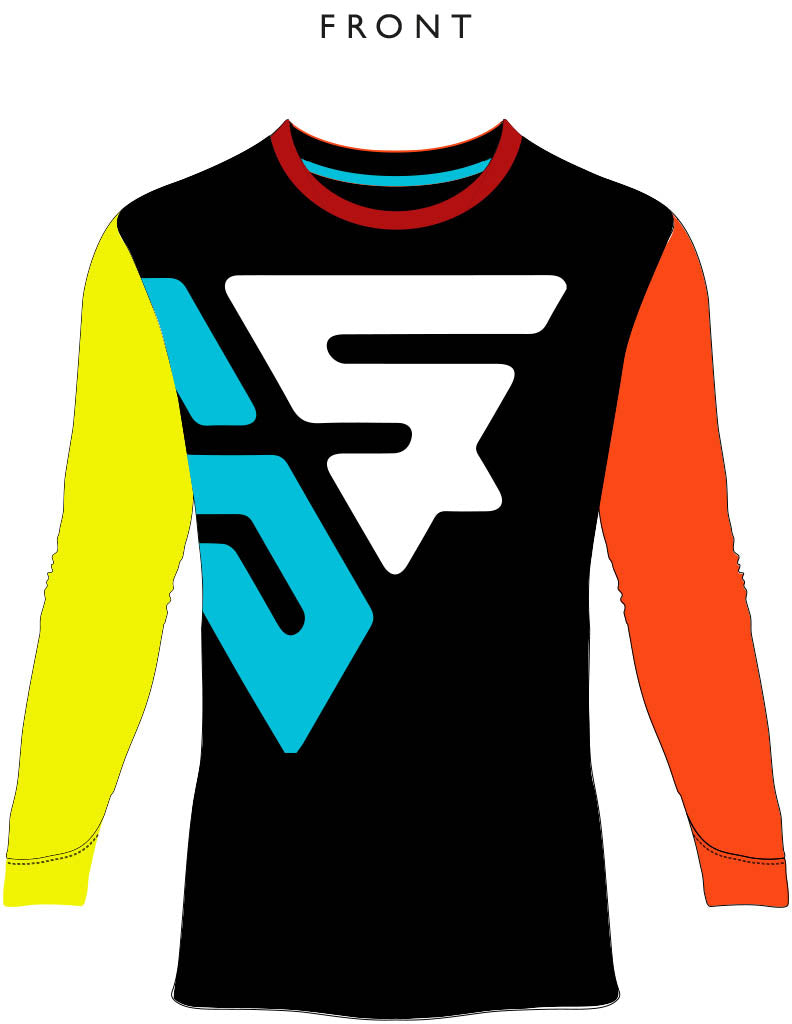 Race Range - Yellow and Orange Sleeve