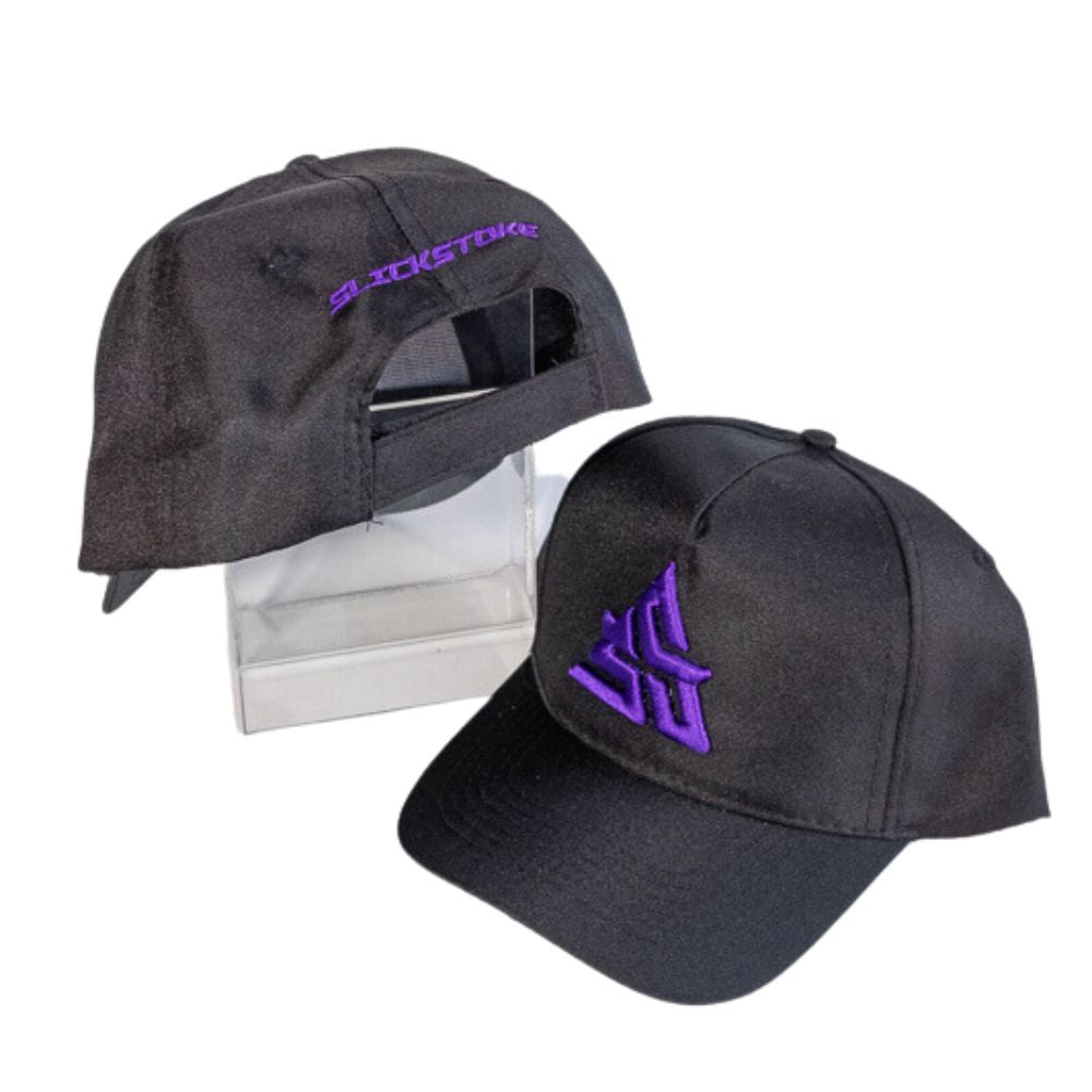 Purple and Black Slickstoke Cap