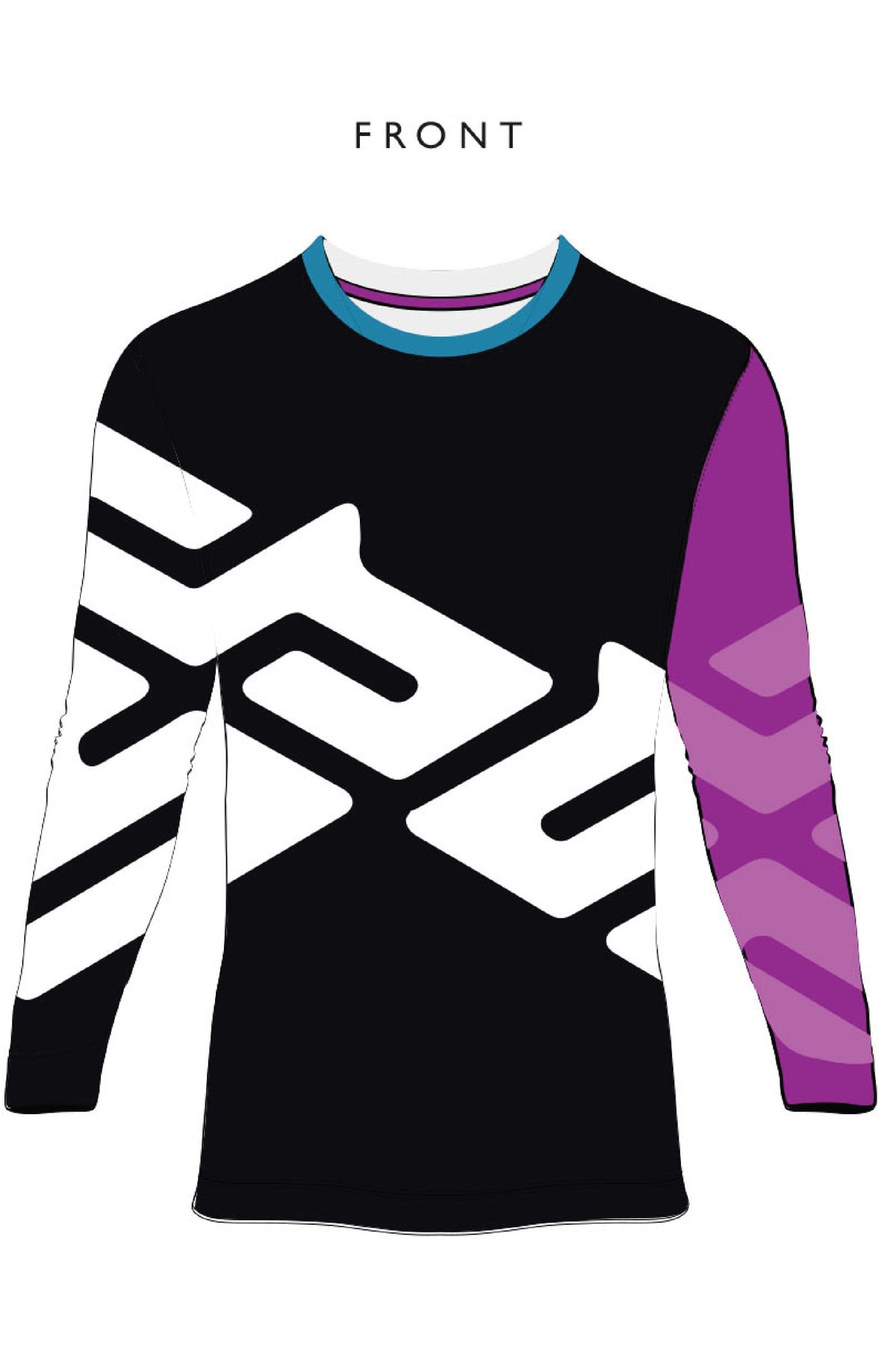 Trail Range - Purple Sleeve